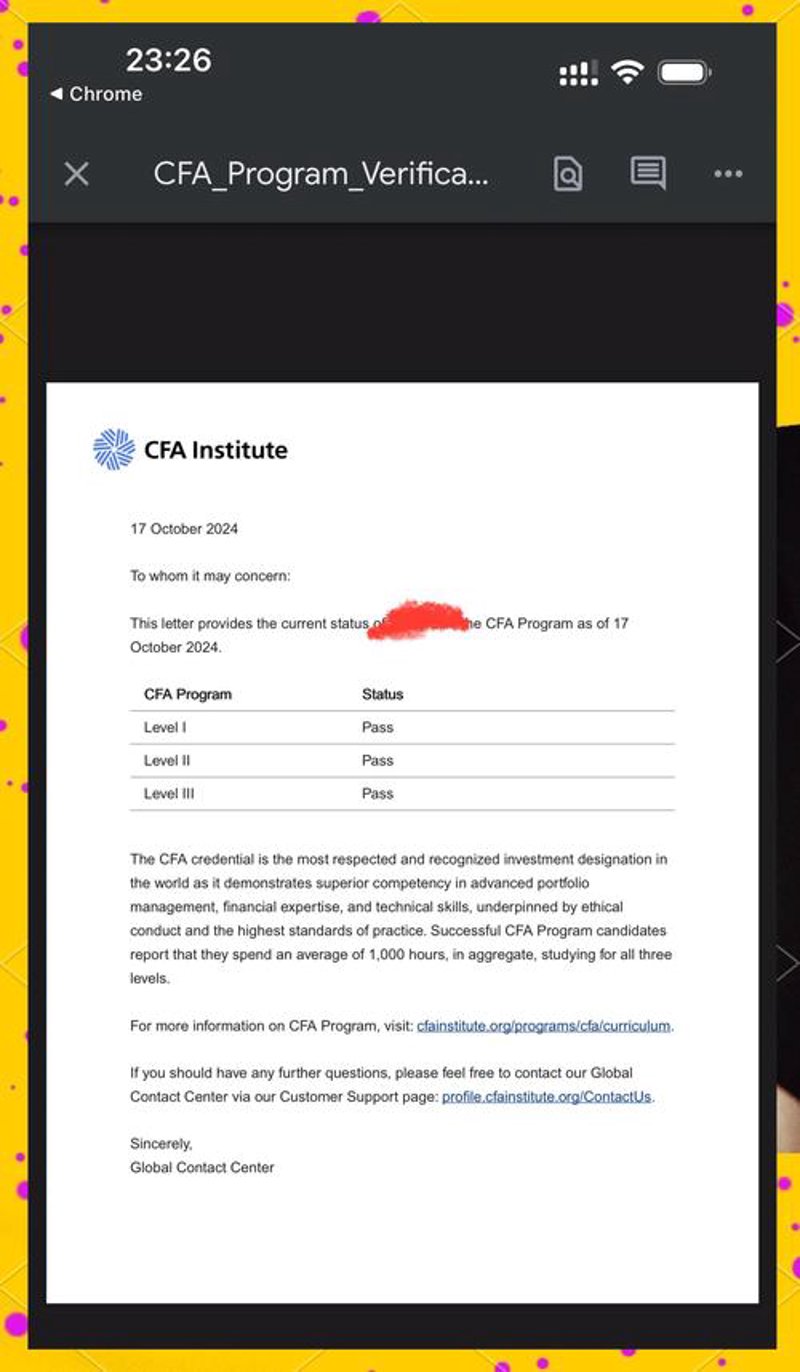 金融之路:CFA课程开启你的职业航程